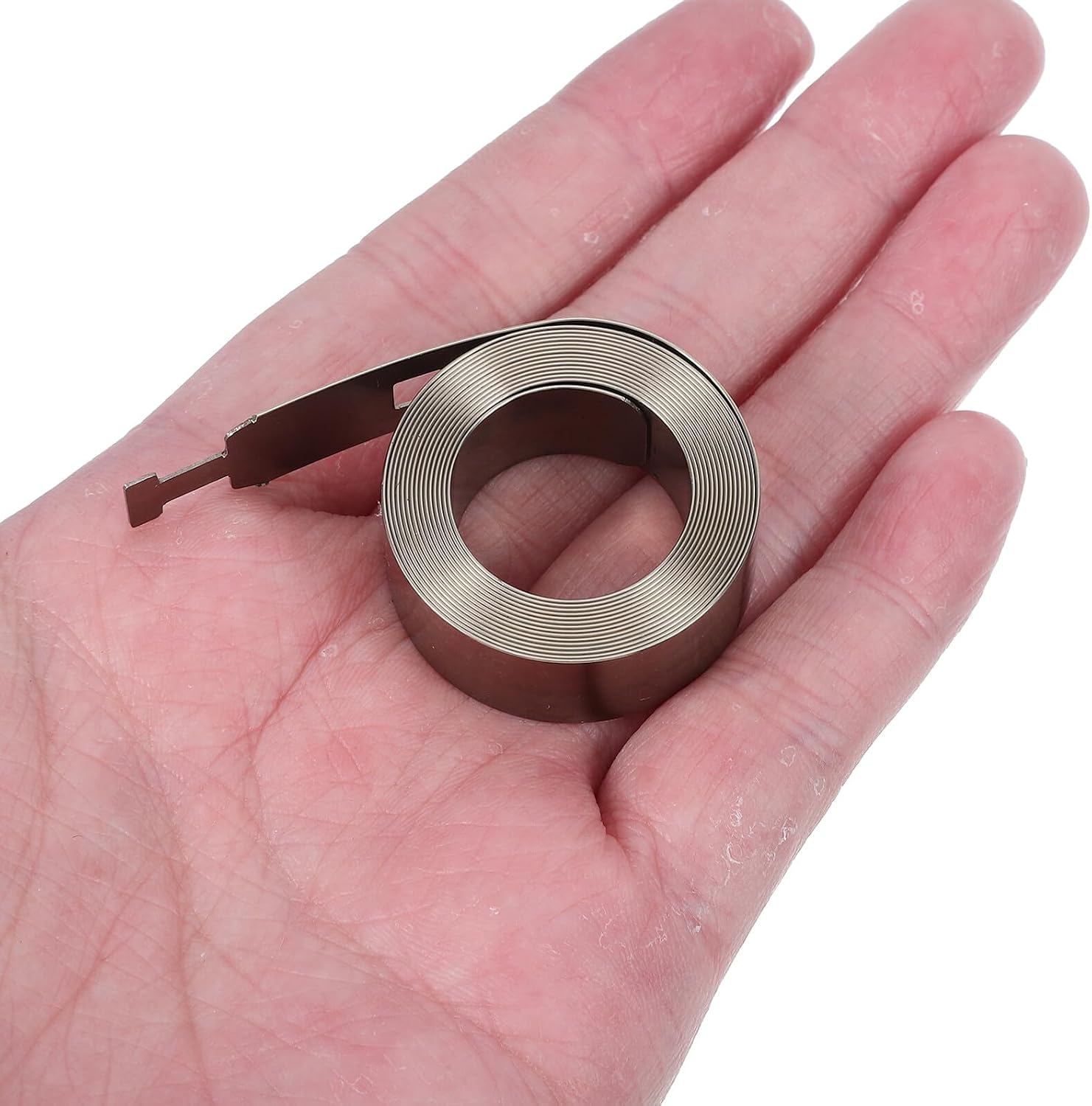  Toyvian Ressort De Tension Plat Pour Store Enrouleur 2 Pièces En Acier Inoxydable Argenté, Résistant La Déformation, Performance De Levage Fluide Pour Fenêtres Et Stores à Domicile