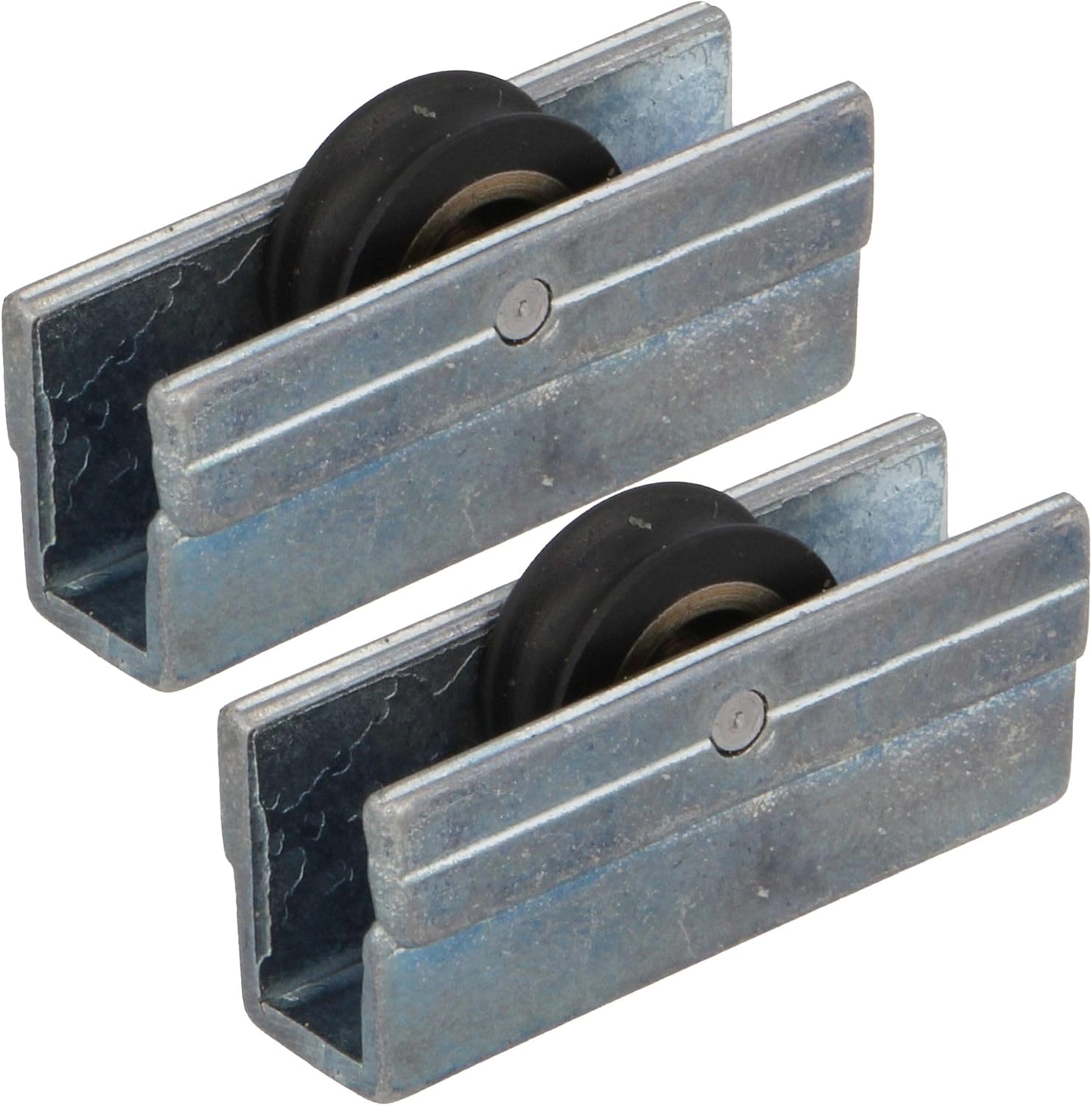  Amig - Roulement Fenêtre Coulissante | Lot De 2 Unités | Taille 39 X 16 Mm | Boîtier Métallique Et Roulement à Billes | Conçu Pour Les Fenêtres Coulissantes | Aluminium