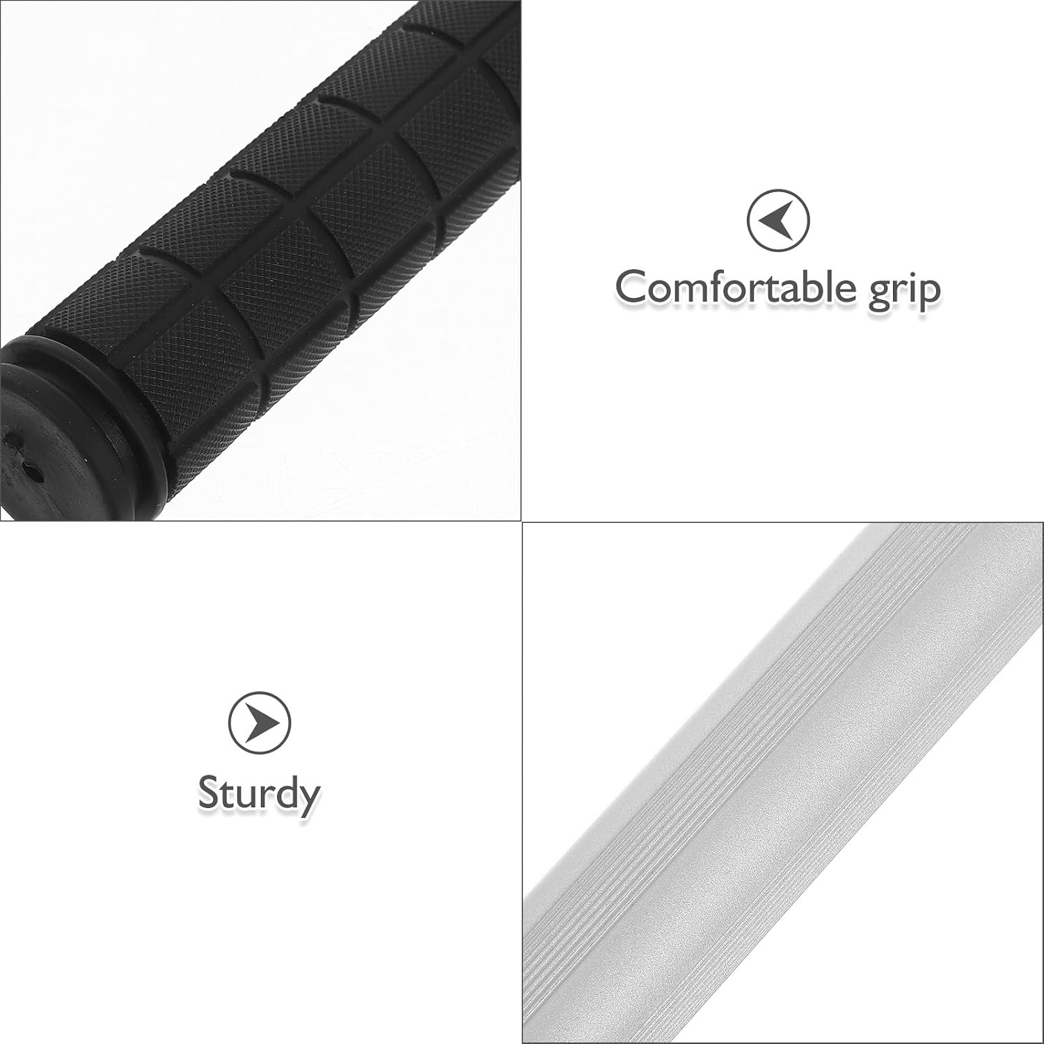  Artibetter Perche De Fermeture De Fenêtre Haute En Alliage D'aluminium Prise Confortable Pour Ouverture Multi-scène, Pour Volets Et Stores Chambres Et Cuisines