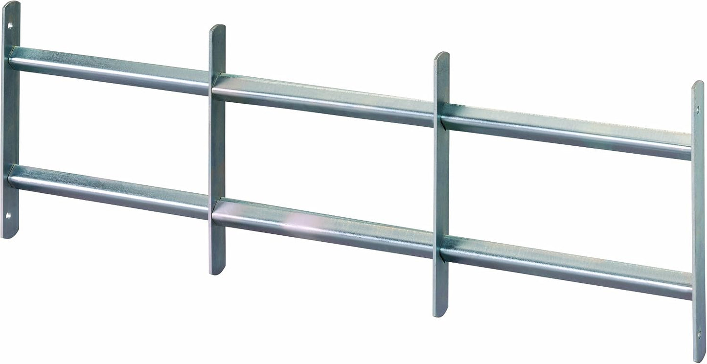  Alberts 553685 Venlo Window Grille, Extendable | Electro-Galvanised Blue | 300 X 700-1050 Mm