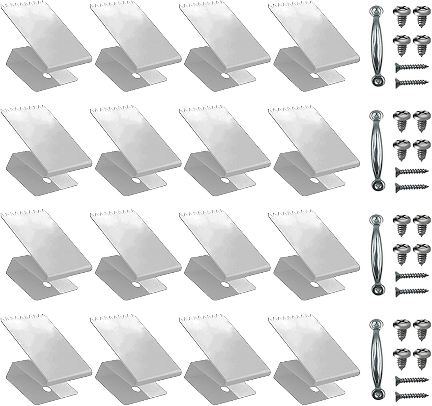  Window Fasteners | Window Clips | Window Shutter Clips, Window Protection Clips, Reusable Storm Clip Fasteners, Concrete Window Hardware, Window Shutter Clips