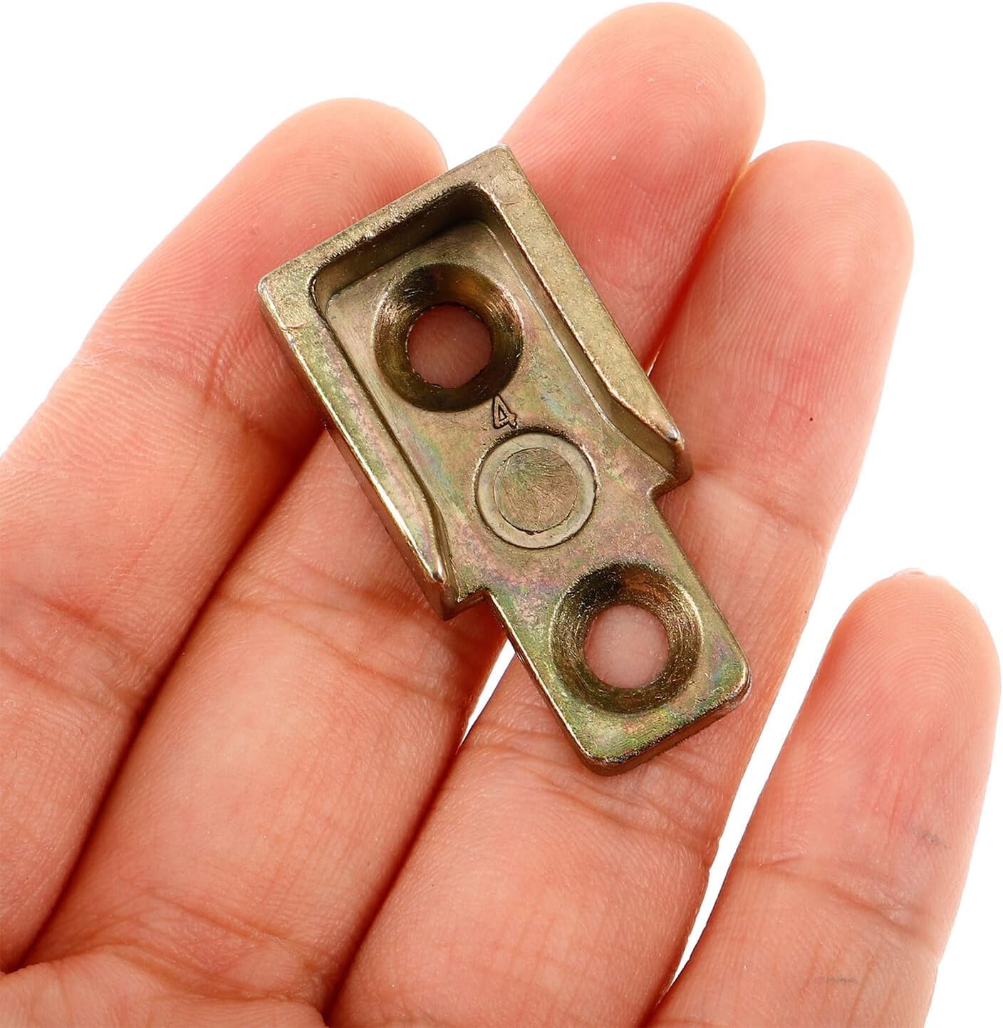  4Pcs Gâche De Verrouillage De Fenêtre à Battant En Alliage De Zinc Or, Quincaillerie De Verrouillage Robuste Large Compatibilité Pour Amélioration Sécurité Maison