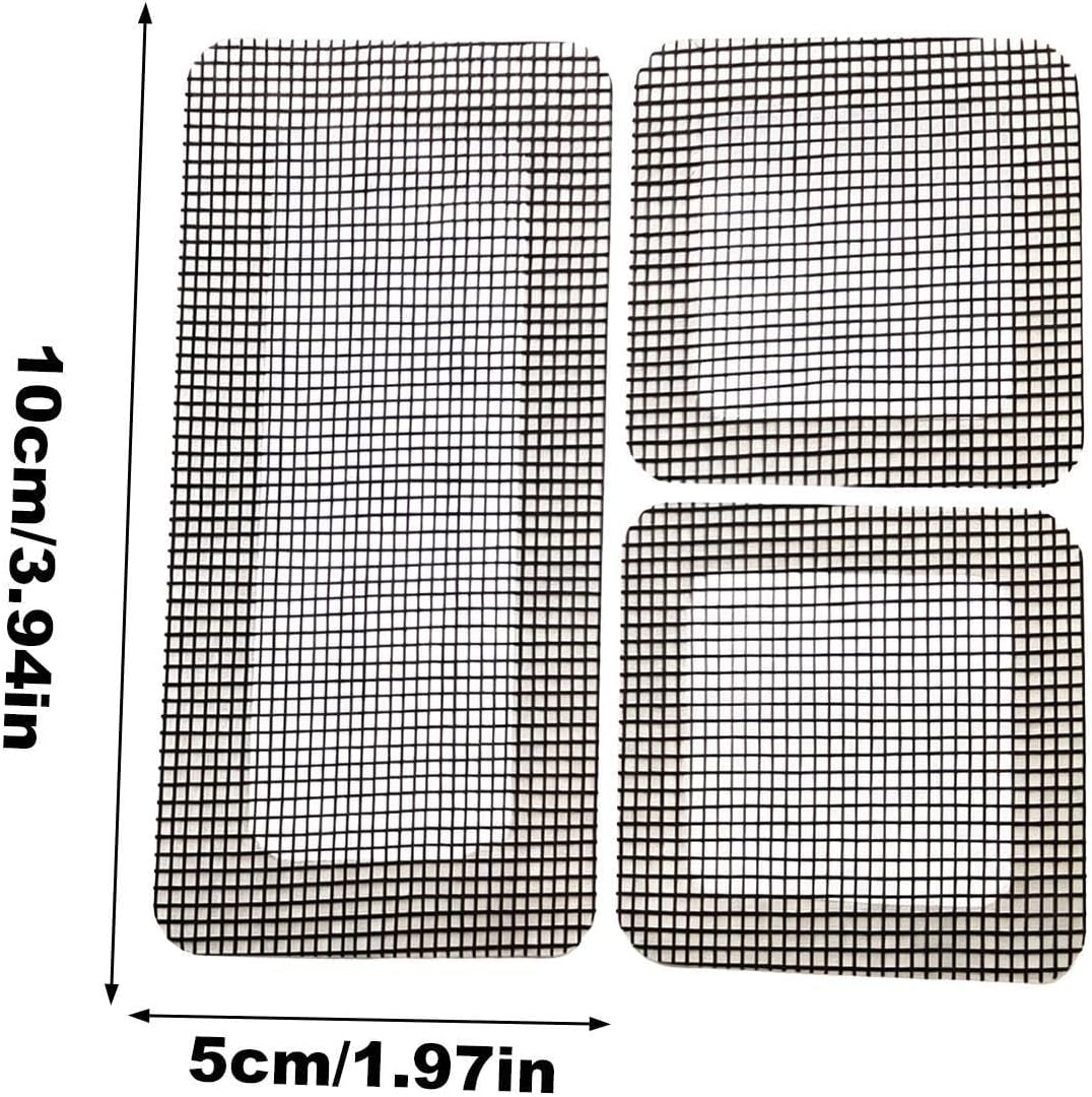 Genérico Lot De 10 Bandes Protectrices Autocollantes De Réparation Pour Maison, Chambre, Salon, Porche, Extérieur, Terrasse, Balcon, Fenêtre, 5 X 10 X 0,1 Cm