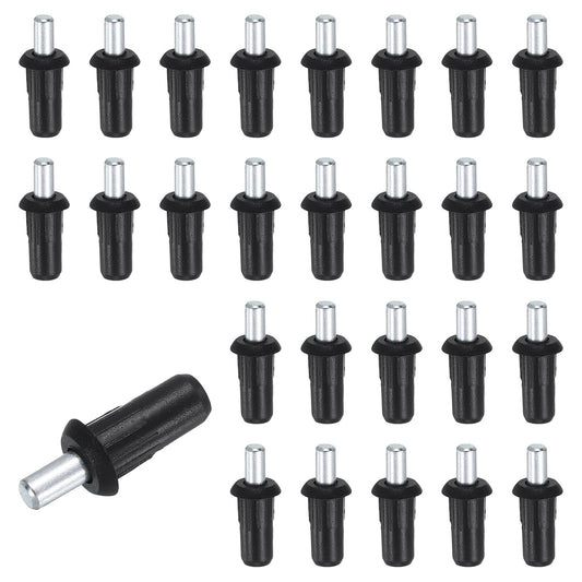  Sourcing Map Lot De 80 Broches De Réparation De Volet En Métal à Ressort Pour Fenêtres Aveugles, Armoires Et Lames Mobiles - 2,5 X 1 Cm - Noir
