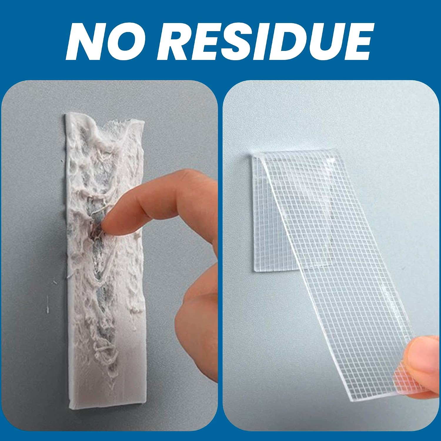  TAPEBEAR Ruban Adhésif Nano Double Face 30mm X 5m, Extra Fort, Réutilisable Et Sans Trace Pour Photos, Posters, Tapis (2mm D'épaisseur)