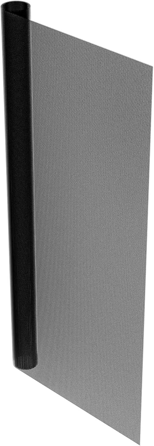  Amig - Moustiquaire Pour Fenêtres Et Portes | 150 X 250 Cm | Installation Facile Sans Outils Avec Velcro Inclus | Noir | Polyester | Protection Contre Les Moustiques | Découpable Et Ajustable
