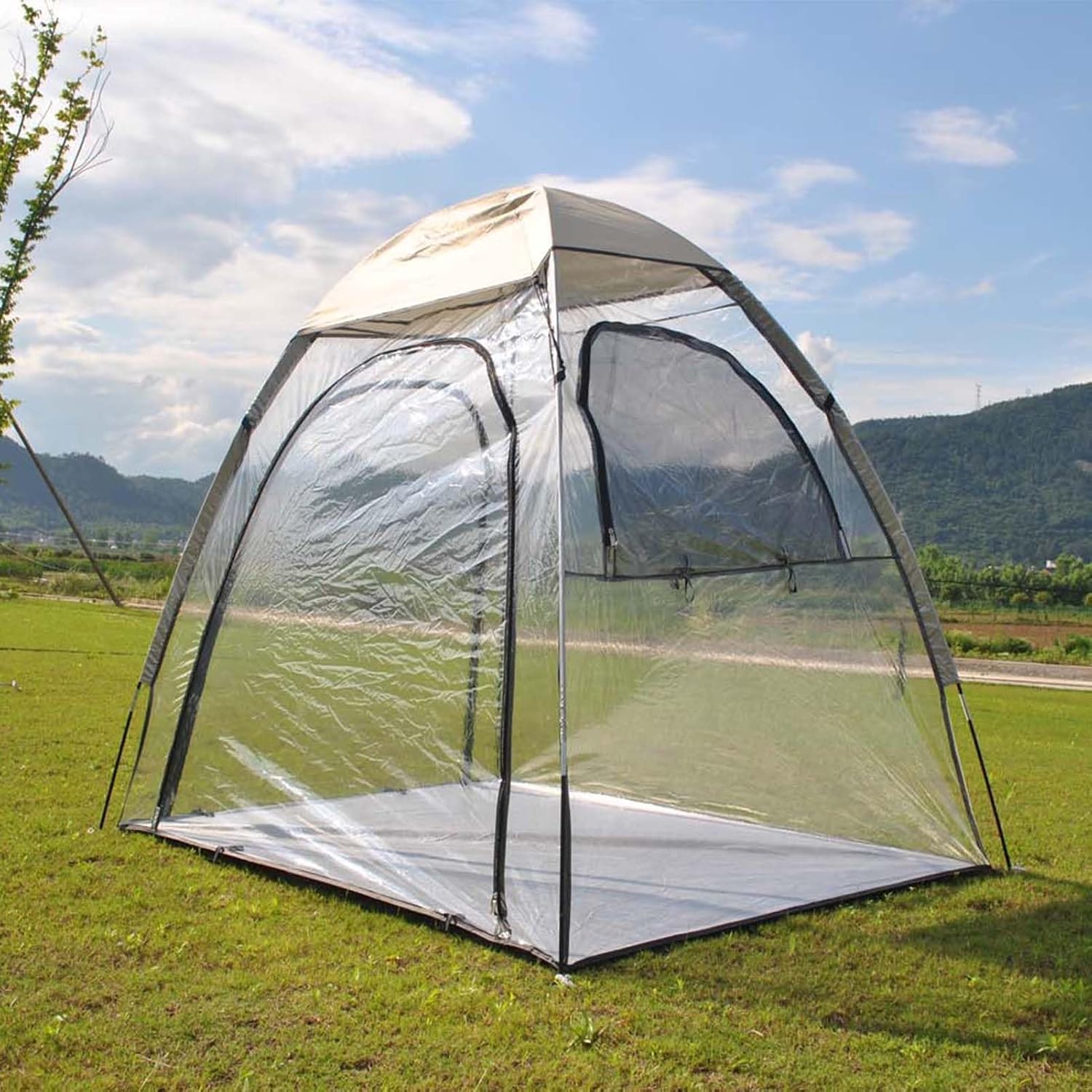 GENERIC Abri De Rangement Pour Vélos, Tente Imperméable Et Abri De Jardin Pour Motos, Outils De Jardin, Jouets, Tondeuses à Gazon - Solution De Rangement Extérieur Durable, Montage Facile, Protectio