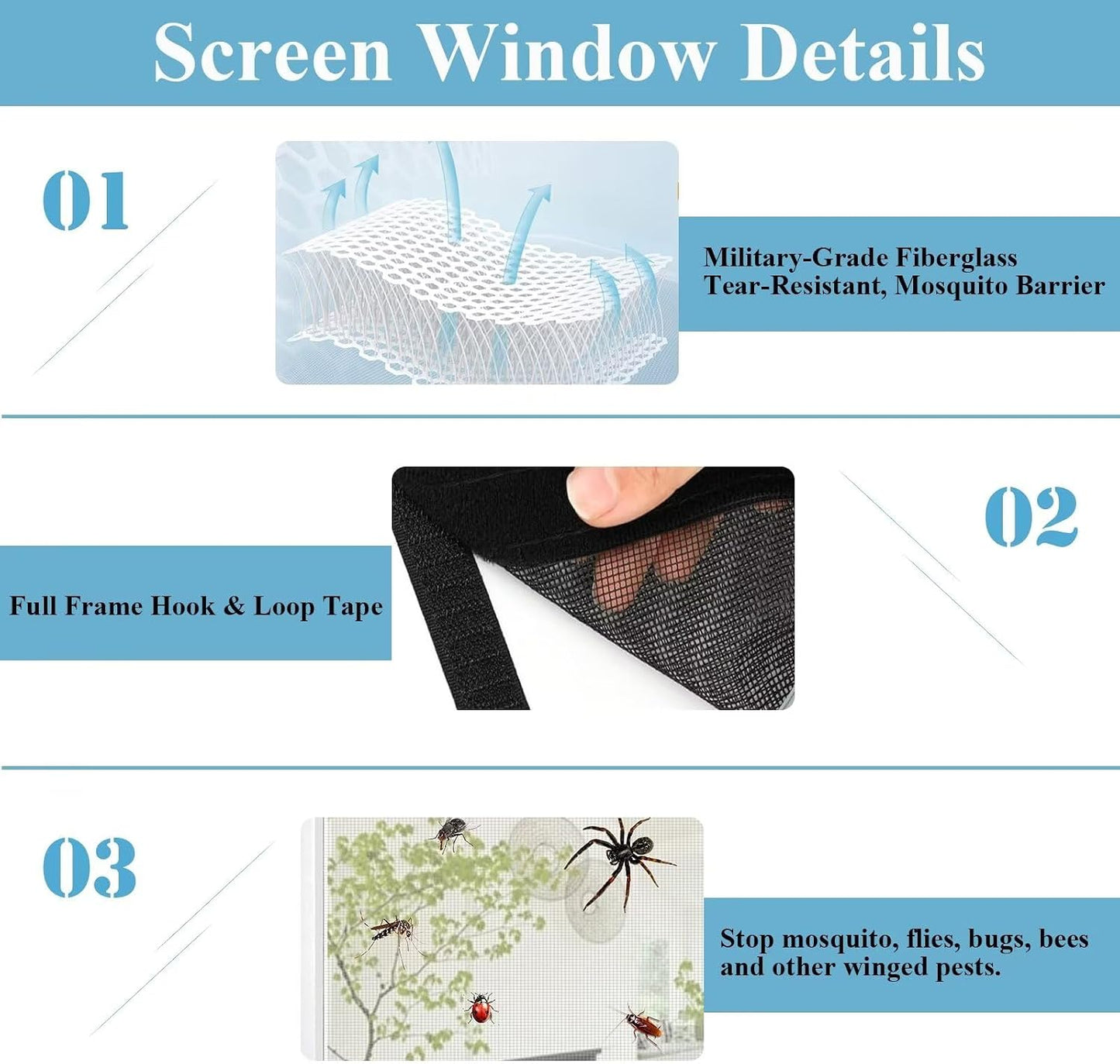  Mosquito Net With Sliding Window 90 X 120 Cm Black Fiberglass Window For Living Room Kitchen Bay Window