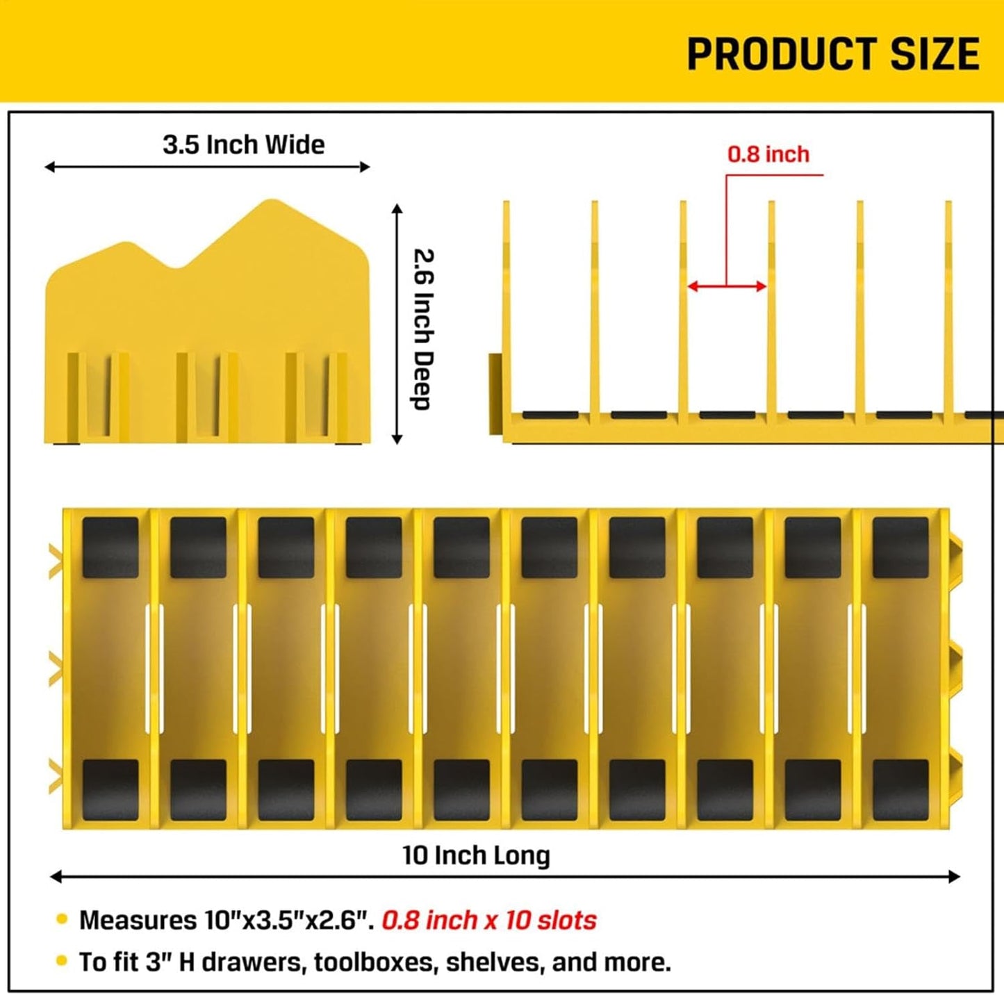  Support De Rangement Pour Pinces, Support De Rangement Pour Pinces - Porte-pinces Et Organisateur De Couteaux,Support De Rangement De Pinces Robuste, Ensemble D'outils, Boîte De Rangement Pour Couteau