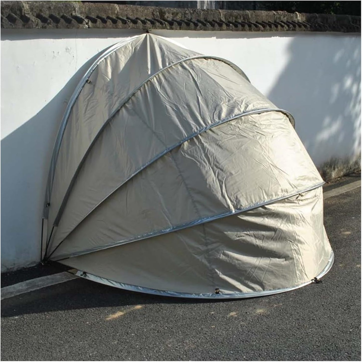 GENERIC Abri De Rangement Pour Vélos, Abri étanche Pour Vélos, Motos, Outils De Jardin Et Tondeuses à Gazon - Solution De Rangement Extérieur Durable Pour Vélos, Abri à Vélos Résistant Aux Intempéri