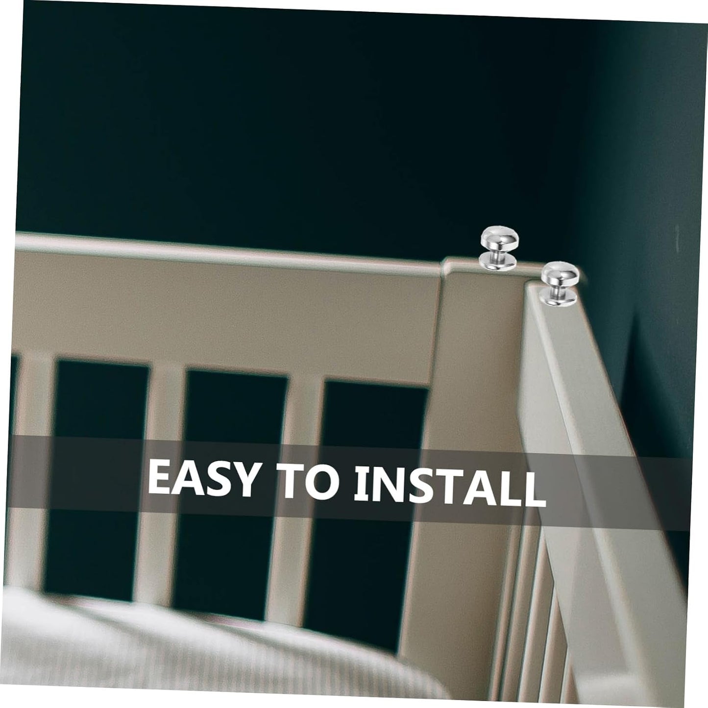  BESTonZON 12pièces Plunger Latches à Ressort Pour Crib Et Fenêtre Verrouillage Sécurisé Et Facile à Installer Accessoires De Lit Et Moustiquaire