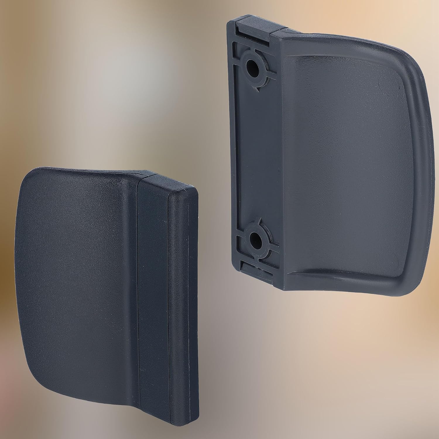  KOTARBAU® Loqueteau De Porte De Balcon Pratique - Anthracite - Sûr Pour Fumeurs - Pour Terrasses - Poignée De Fermeture Universelle