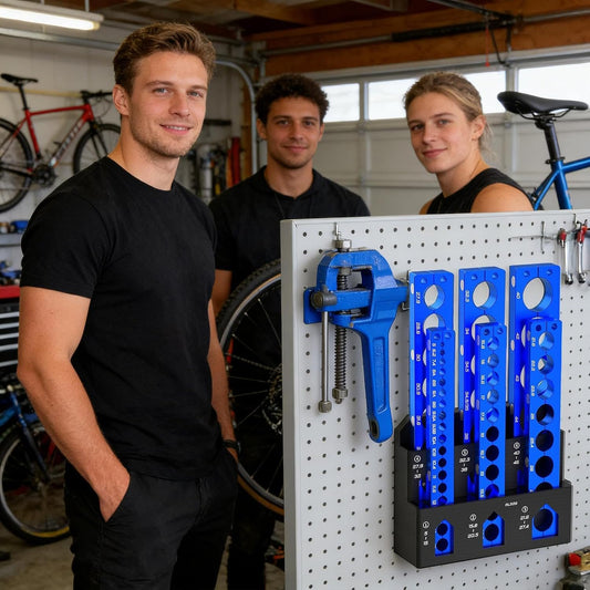  Générique Support Mural Pour Vélo,Support Mural 6 Emplacements Pour Vélo Et établi | Range-outils à Fixation Par Serrage,pour Garage Atelier Abri Maison