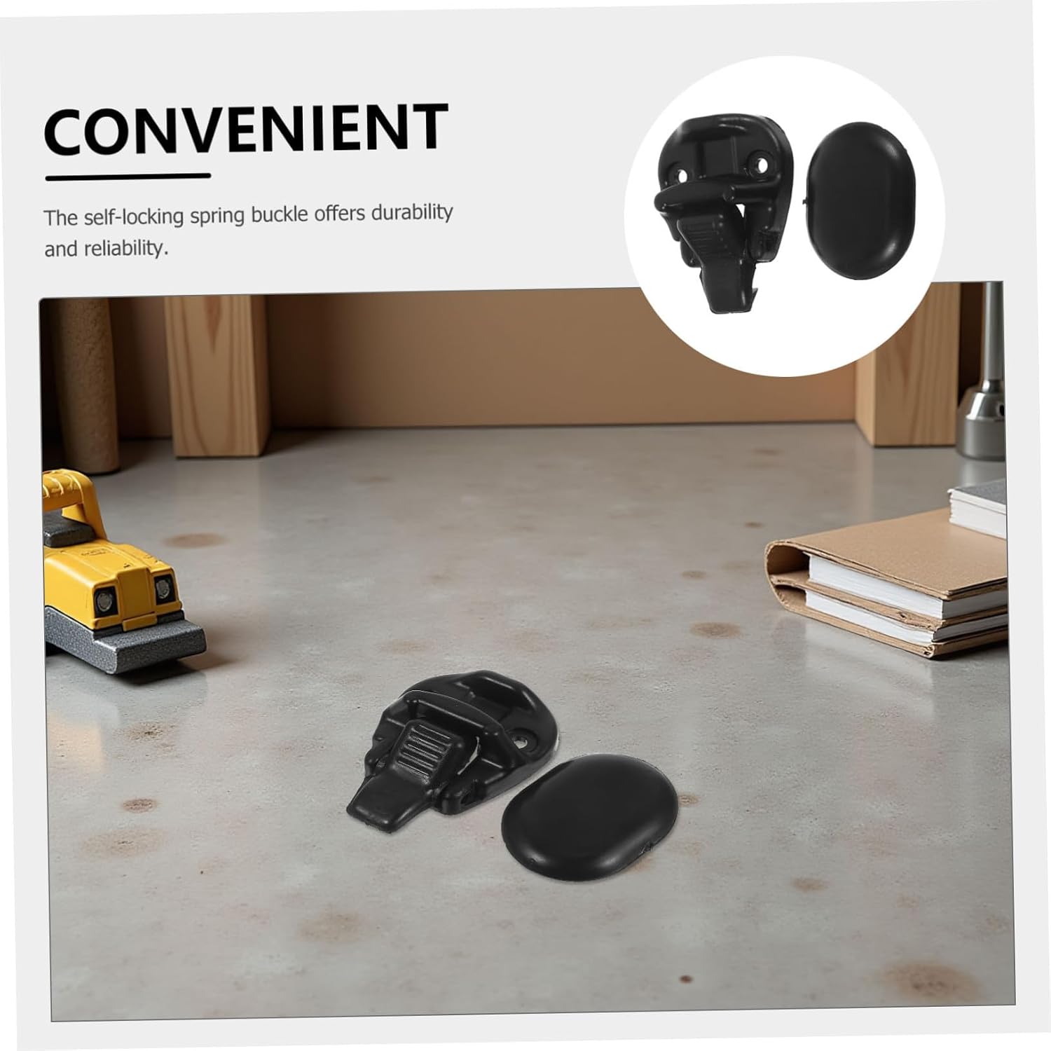  Ciieeo 5 Pièces Verrou De Fenêtre Voiture Bouton De Serrure Sécurisé Pour Vitres Cabine Compatible Camions Et Engins De Chantier