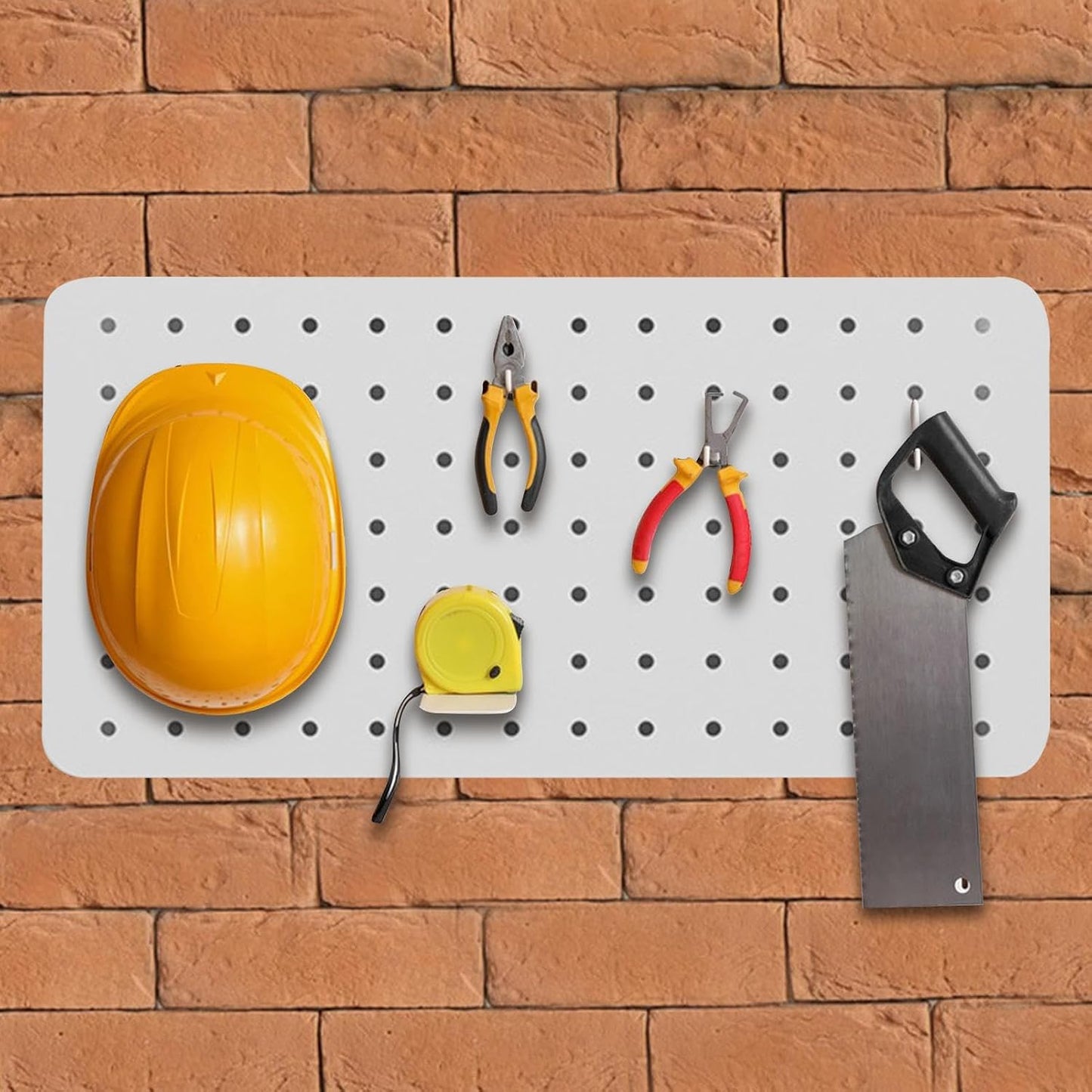  Panneaux Perforés En Métal – Organisation Murale Pour Cuisine, Gain De Place, Panneaux D'affichage Pour Garage, Atelier