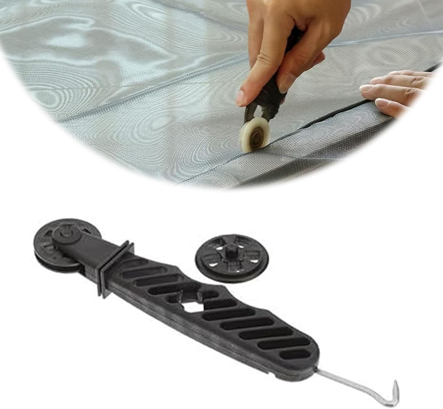  Splines De Fixation D'écran De Fenêtre Avec Outil D'installation Et Clip De Support D'écran Pour Réparation Facile