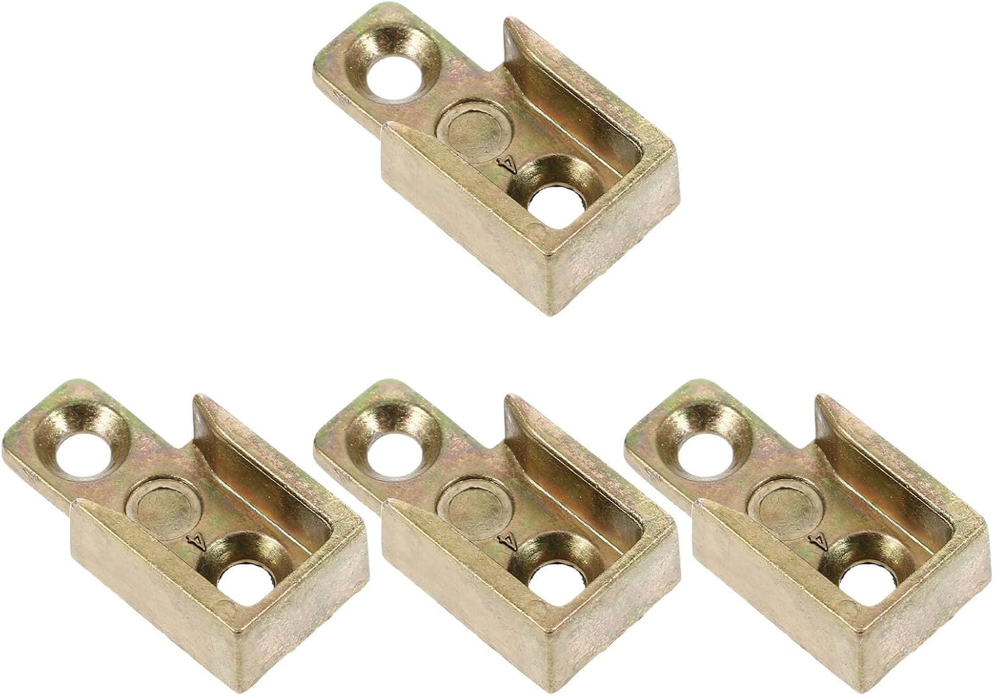  Gatuida Accessoire De Verrouillage De Fenêtre En Alliage De Zinc Or 4pcs, Gardien Robuste Pour Fenêtres à Battants, Compatible Large, Pour Sécurité Maison Et Chambres
