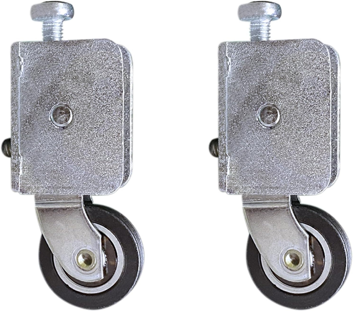  MICEL - 91896 - Roulement Réglable Inasa 300 Pour Fenêtre Coulissante, Avec Boîtier Et Roue, Lot De 2 Unités, En Acier, Finition Zinguée, 57 X 12 X 25 Mm