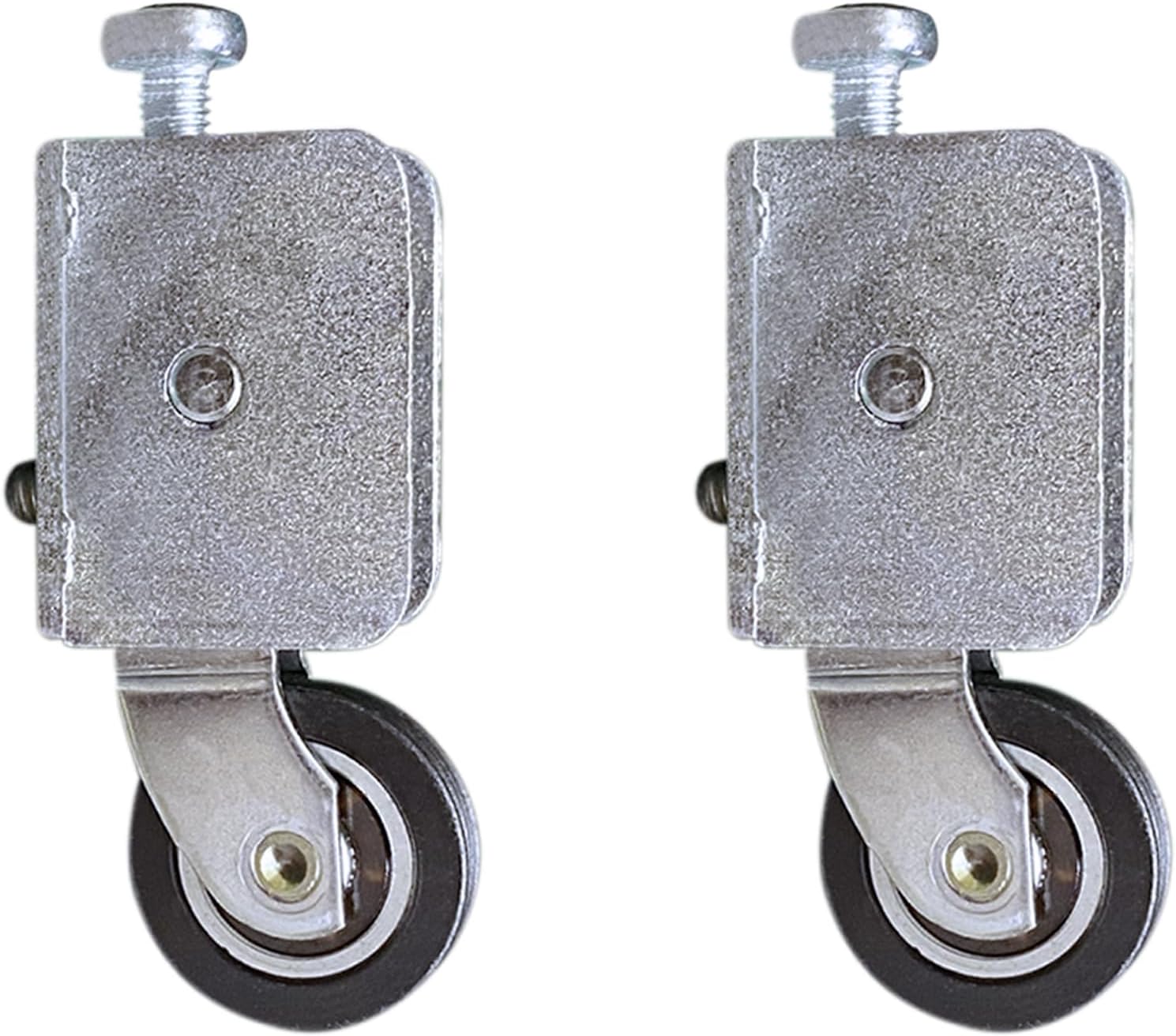  MICEL - 91896 - Roulement Réglable Inasa 300 Pour Fenêtre Coulissante, Avec Boîtier Et Roue, Lot De 2 Unités, En Acier, Finition Zinguée, 57 X 12 X 25 Mm