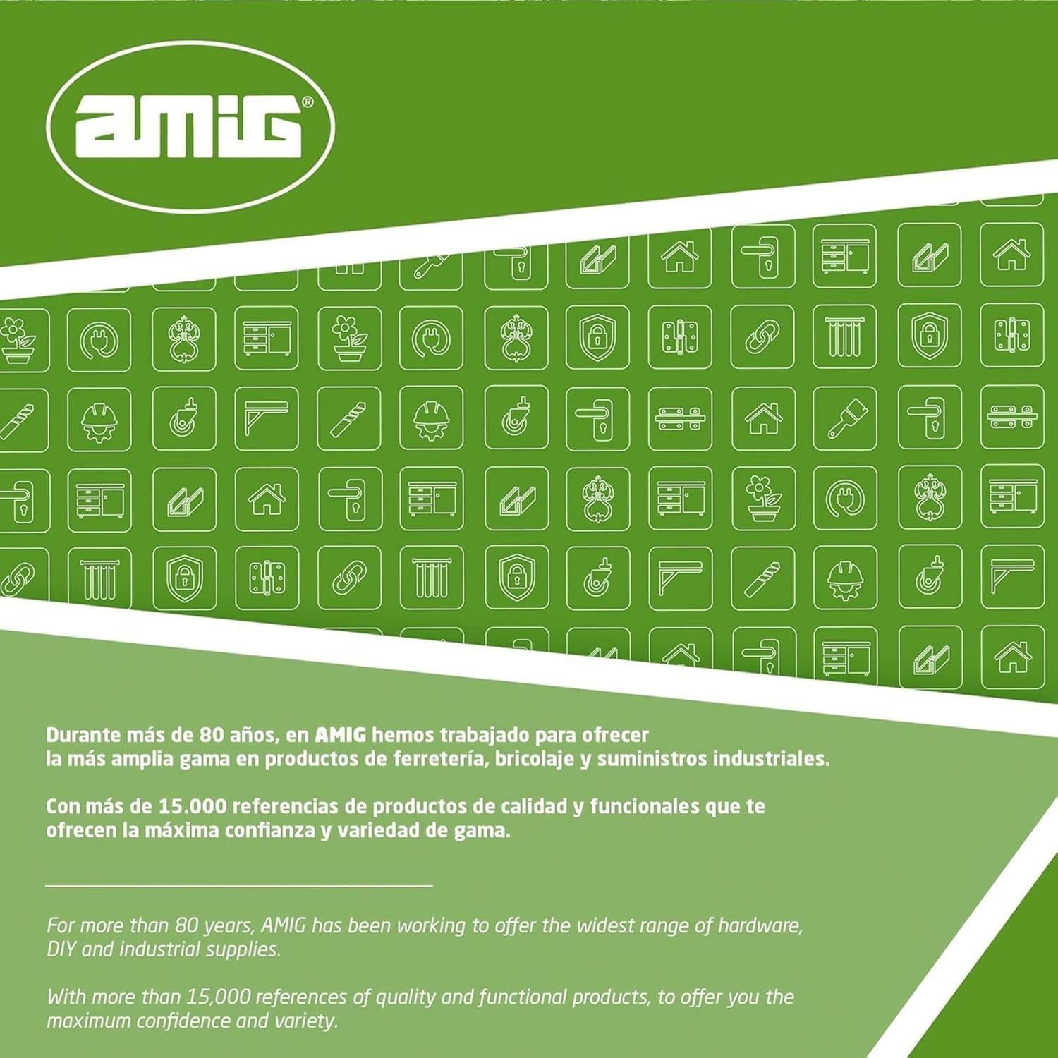  Amig - Poulie à Disque Métallique En Acier Zingué Pour Axes De Volets Roulants, Pour Rubans De 22 Mm, Tubes De 57 Mm Et Axe Frisé De Ø61 Mm, Diamètre Ø180 Mm, Argenté