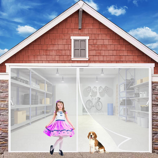  Mosquito Net Door, 240 X 200 Cm, Magnetic Mosquito Net For Sliding Doors, Magnetic Scratch, Customizable, White
