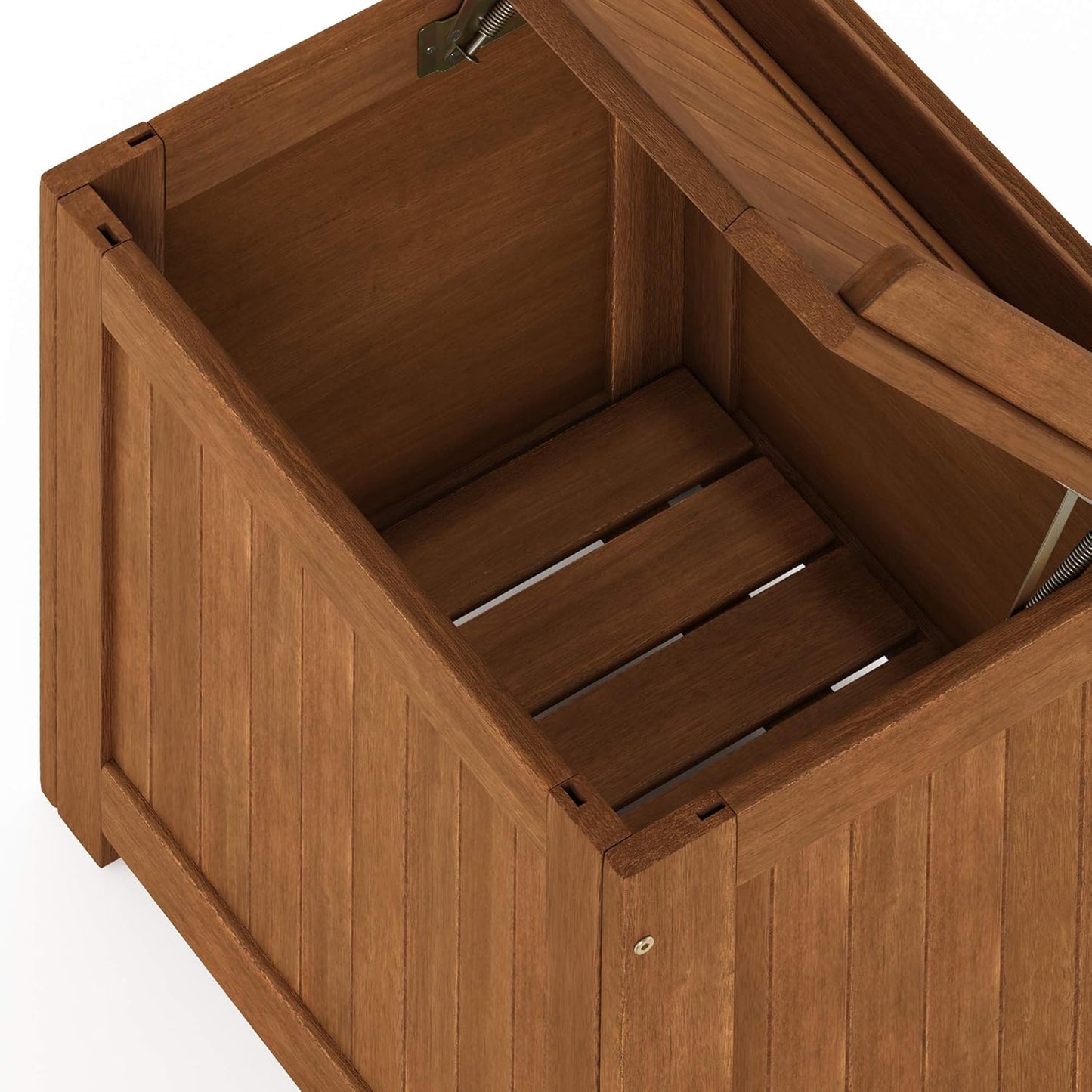  Furinno Tioman Extérieur Bois Dur Boîte De Rangement, Naturel