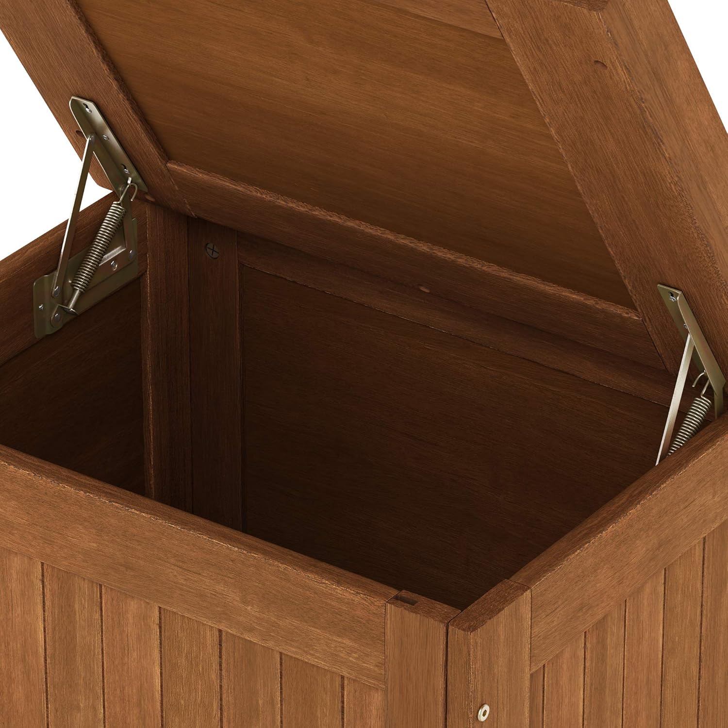  Furinno Tioman Extérieur Bois Dur Boîte De Rangement, Naturel
