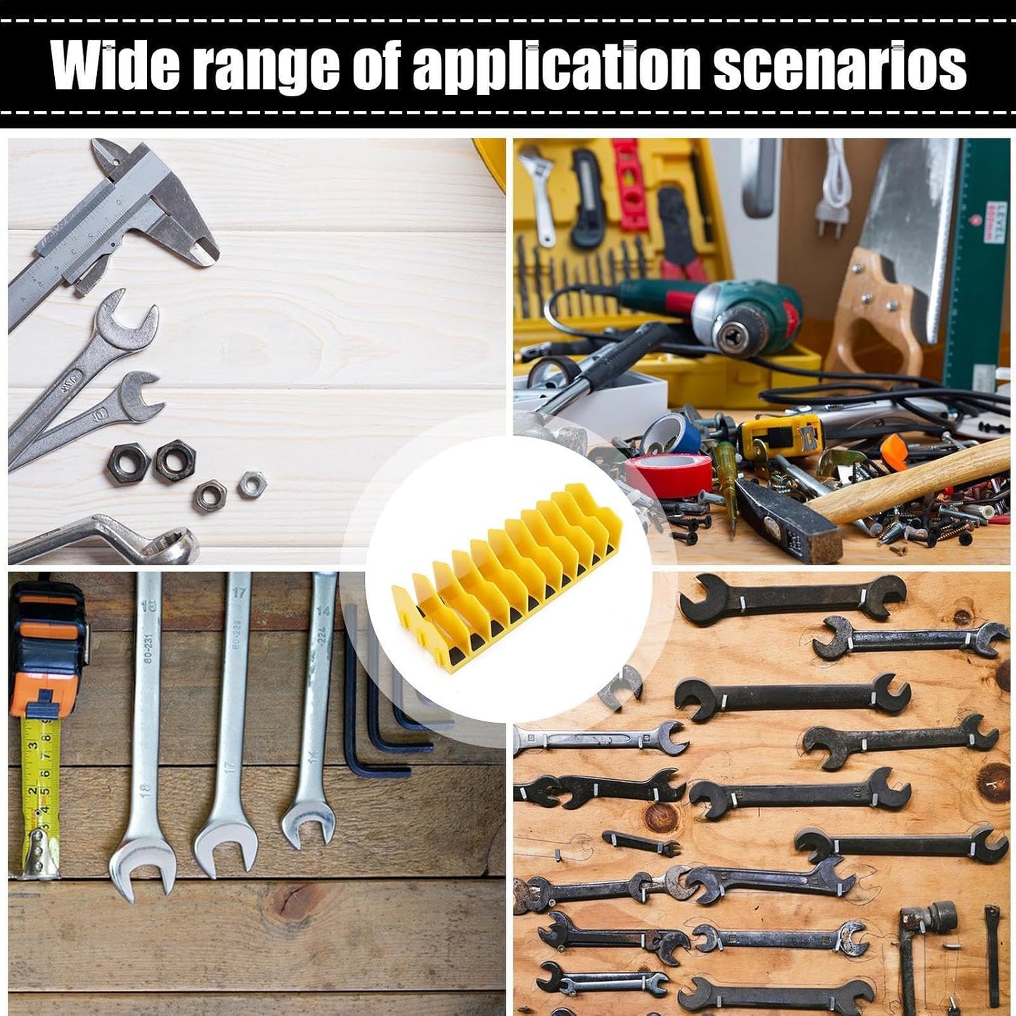 Support De Rangement Pour Pinces, Support De Rangement Pour Pinces - Porte-pinces Et Organisateur De Couteaux,Support De Rangement De Pinces Robuste, Ensemble D'outils, Boîte De Rangement Pour Couteau