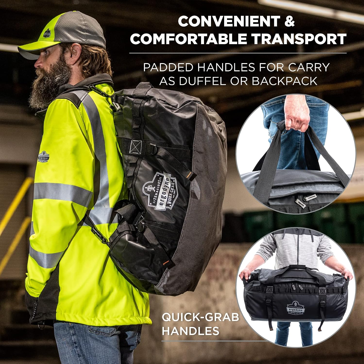  Ergodyne Arsenal Résistant à L'eau Sac De Sport, GB5030S