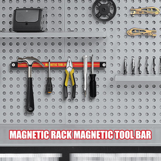  Barre Magnétique à Outils, Barre Magnétique Pour Outils, Porte-outils Mural De Grande Capacité, Barre à Outils En Métal Pour Atelier, Maison, Organisateur D'outils De Réparation