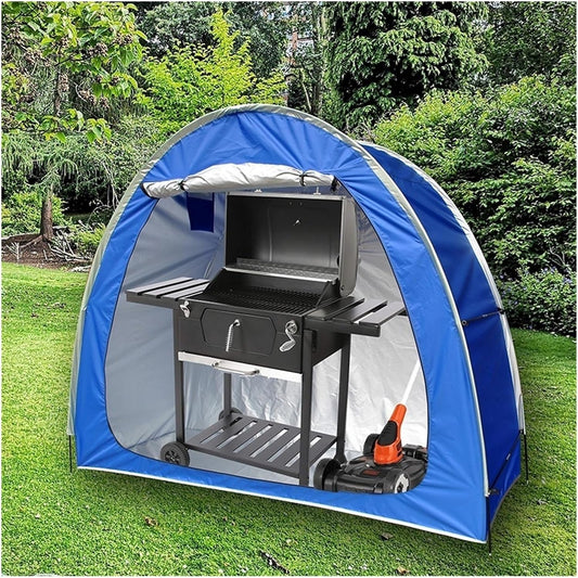 GENERIC Abri De Rangement Pour Vélo, Housse Imperméable Pour Le Rangement Extérieur – 200 X 80 X 165 Cm – Convient également Pour Moto, Tondeuse à Gazon Et Outils De Jardin – Protection Robuste Pour