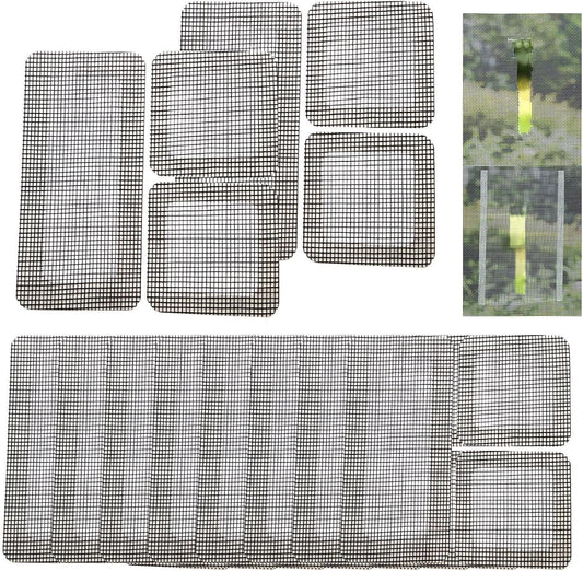 Genérico Lot De 10 Bandes Protectrices Autocollantes De Réparation Pour Maison, Chambre, Salon, Porche, Extérieur, Terrasse, Balcon, Fenêtre, 5 X 10 X 0,1 Cm