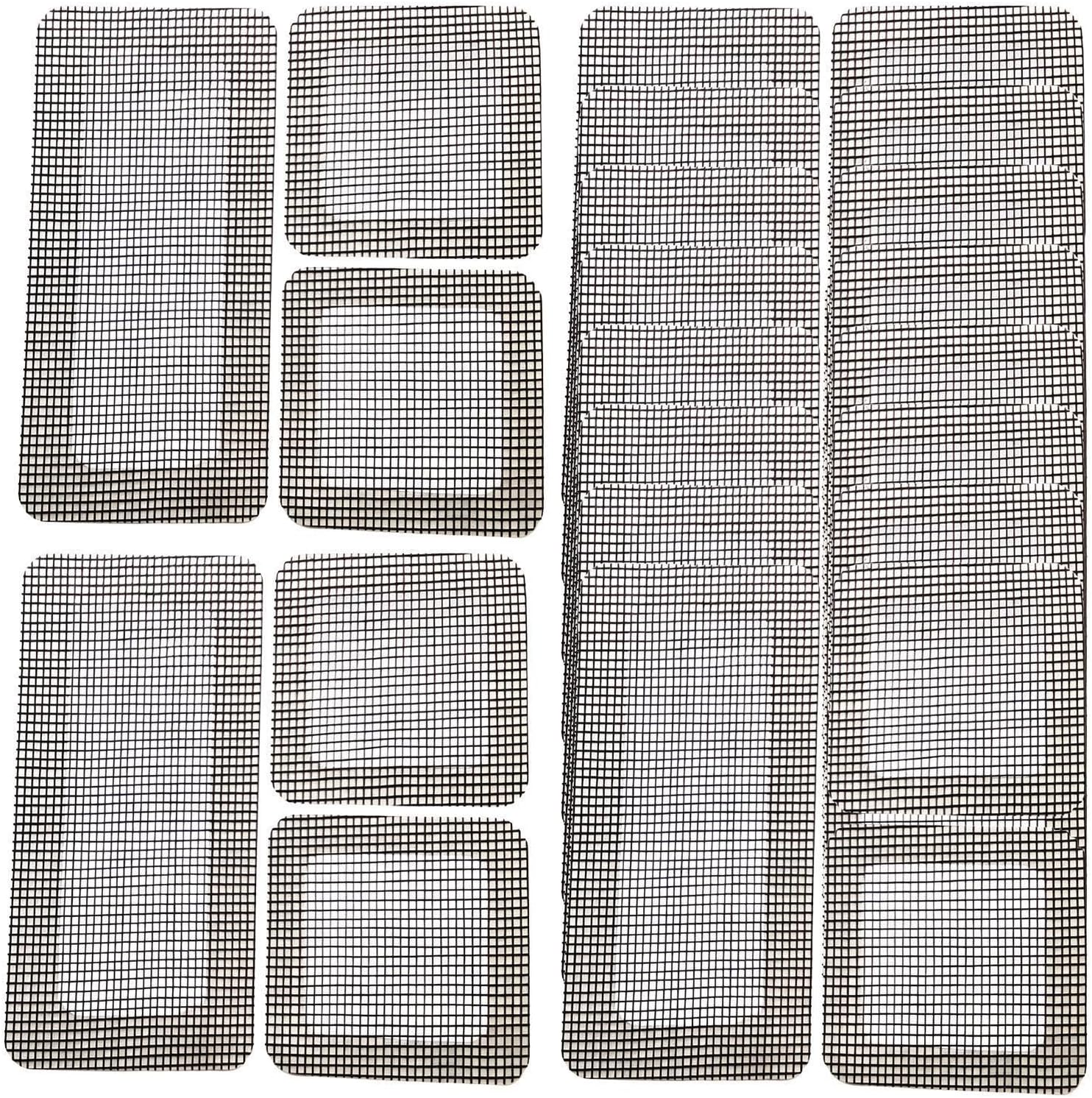 Genérico Lot De 10 Bandes Protectrices Autocollantes De Réparation Pour Maison, Chambre, Salon, Porche, Extérieur, Terrasse, Balcon, Fenêtre, 5 X 10 X 0,1 Cm