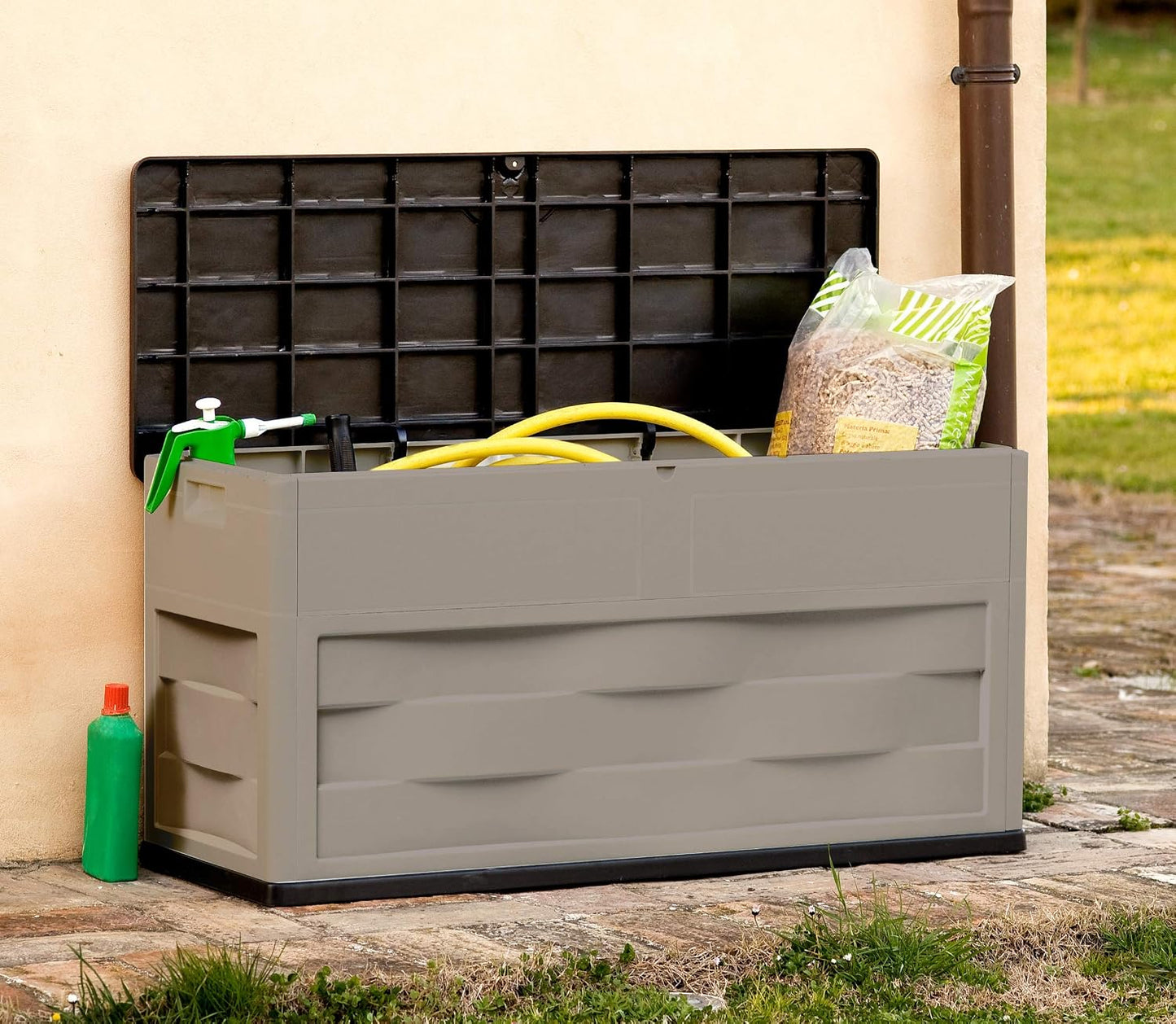  Toomax ART161 Multibox Ambition Line Polypropylène Gris/Noir 320 L