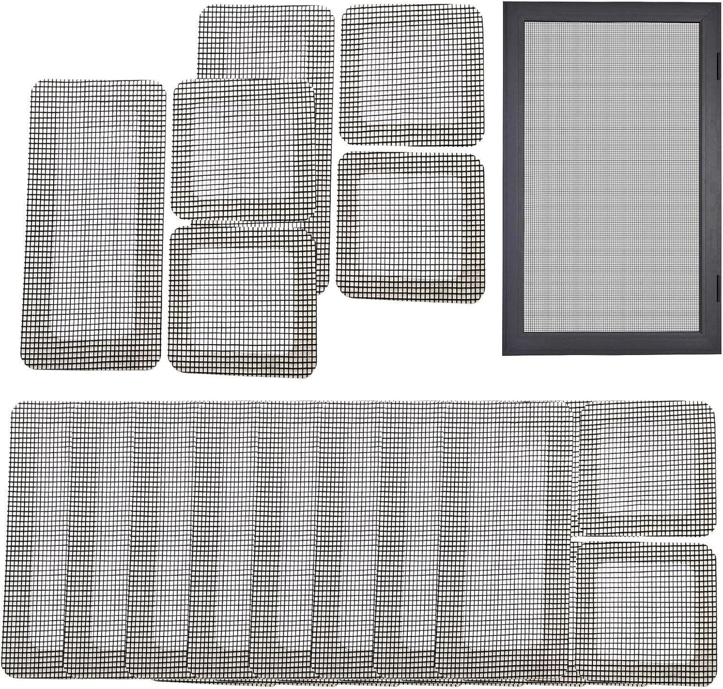 Genérico Lot De 10 Bandes Protectrices Autocollantes De Réparation Pour Maison, Chambre, Salon, Porche, Extérieur, Terrasse, Balcon, Fenêtre, 5 X 10 X 0,1 Cm
