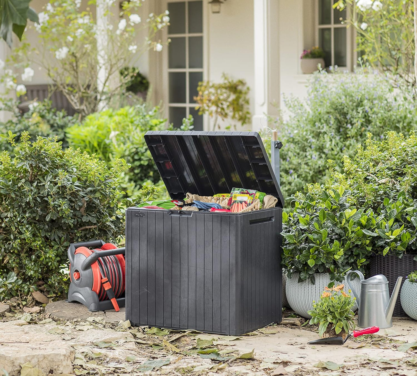  Keter Boîte De Rangement De Jardin City 113 L