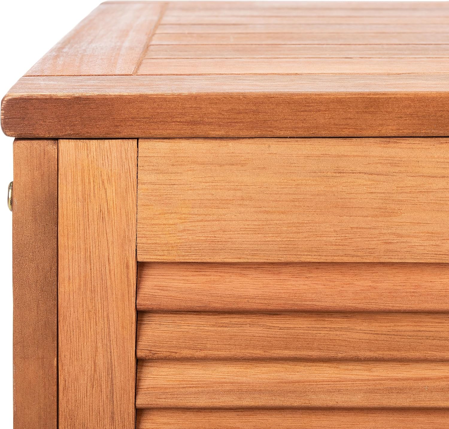  Safavieh Boîte De Rangement En Bois Pour L'extérieur - Neutre - 71 X 45 X 95 Cm